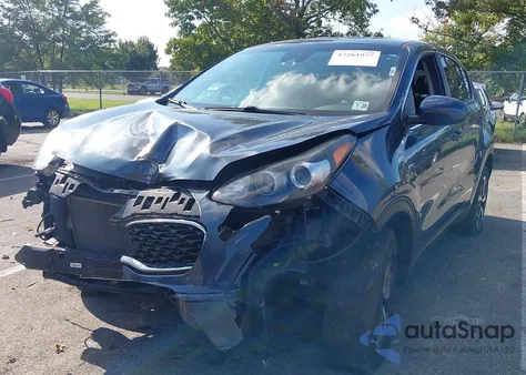 2020 Kia Sportage Lx из США, поврежденный, VIN KNDPMCAC9L7763496